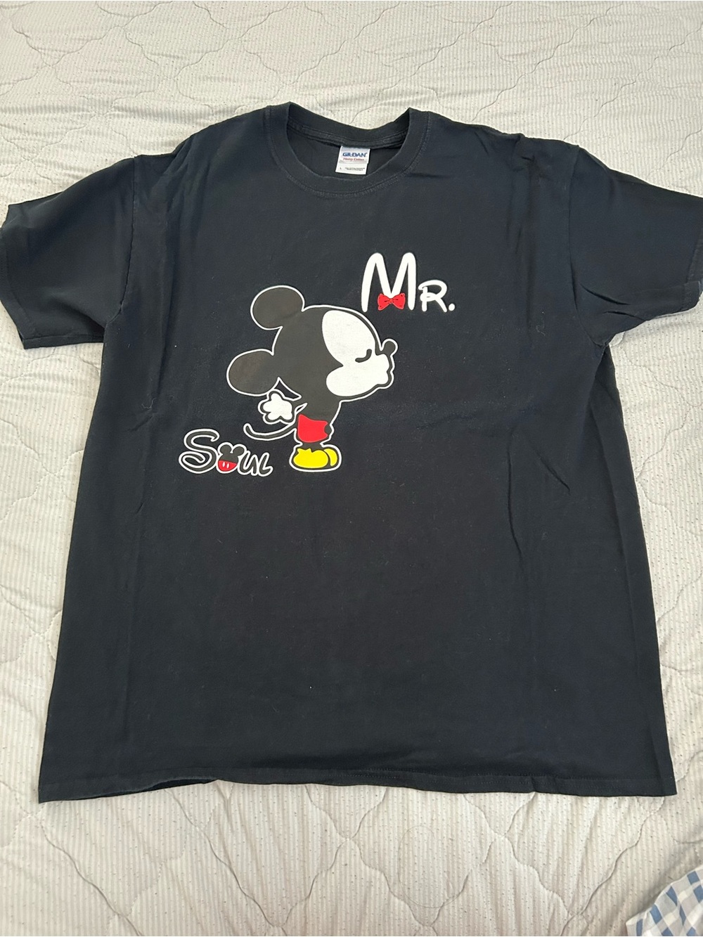 Black Graphic Mickey 'Mr.’ Tee